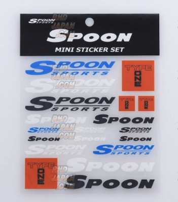 Spoon Sports Mini Sticker Set
